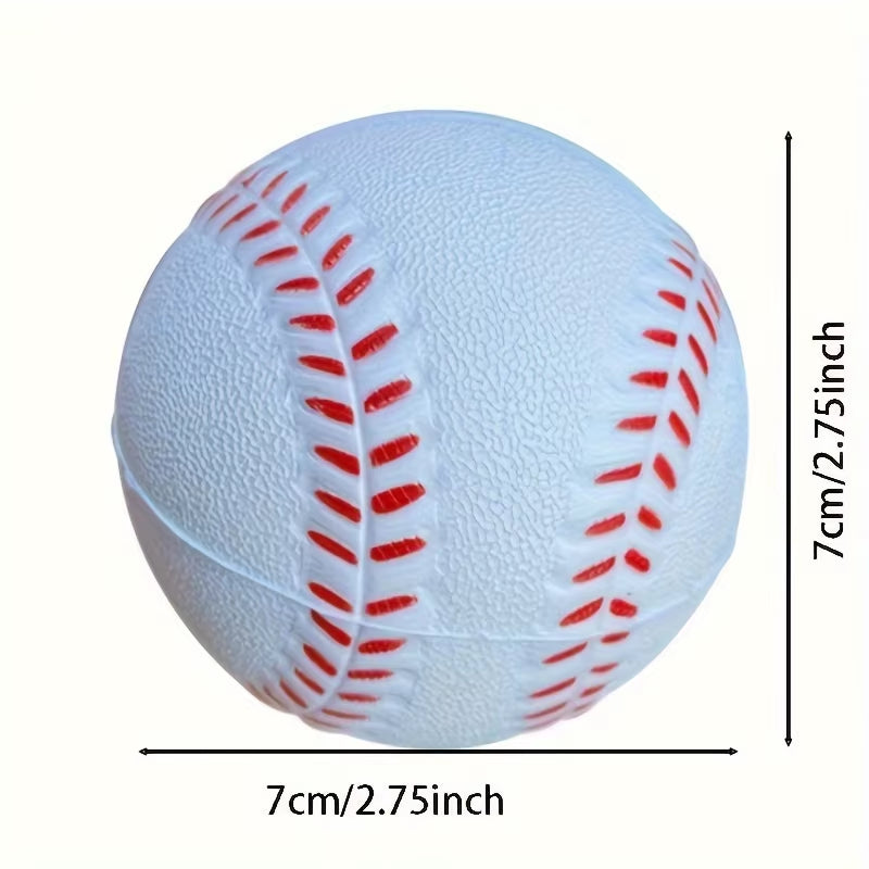 Unisex-Adult Lightweight Training Softball - Durable & Safe Elastic PU Foam Baseball for Indoor/Outdoor Recreation