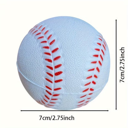 Unisex-Adult Lightweight Training Softball - Durable & Safe Elastic PU Foam Baseball for Indoor/Outdoor Recreation