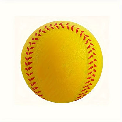 Unisex-Adult Lightweight Training Softball - Durable & Safe Elastic PU Foam Baseball for Indoor/Outdoor Recreation